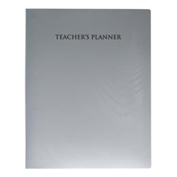 Teacher's Planner Book Cover Only Platinum