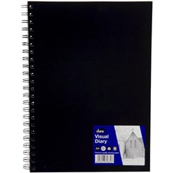 DAS A4 Visual Diary Spiral 110gsm 60 Leaves