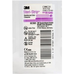 3M™ Steri-Strip Wound Closure Adhesive Strips 3x75mm, Pack of 5