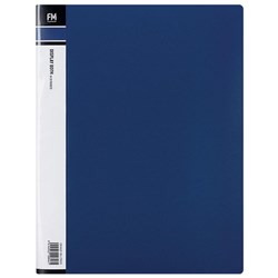 FM A4 Display Book 20 Pocket Blue