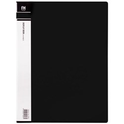 FM A4 Display Book 40 Pocket Black