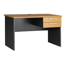 Emerge Desk OD215 1200mm Beech/Ironstone