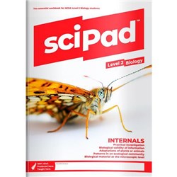 sciPAD Internal Biology Workbook Level 2 Year 12 9780992260439