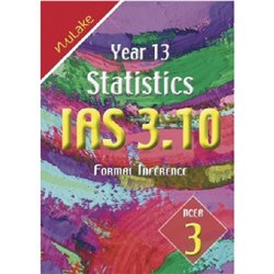 NuLake Mathematics IAS 3.10 Formal Inference Level 3 Year 13 9781927164297
