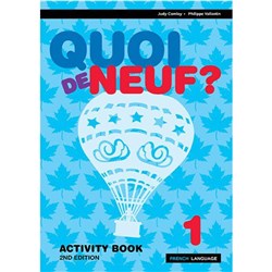 Quoi De Neuf? Activity Book 1 2nd Edition 9781442520110