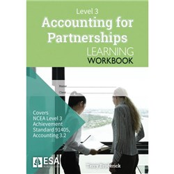 ESA Accounting for Partnership 3.2 Learning Workbook Level 3 9781988586830