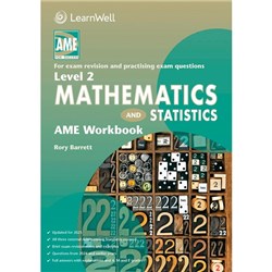 AME Mathematics & Statistics Workbook NCEA Level 2 9781991107466