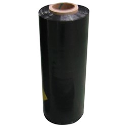 Blown Machine Pallet Wrap 500 x 1500mm 20 Micron Black