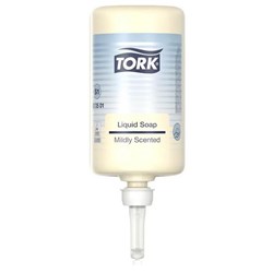 Tork S1 Mildly Scented Liquid Soap 420501 1L, Carton of 6