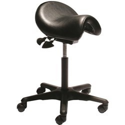 Bambach Saddle Stool Black Vinyl