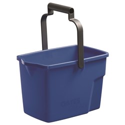 Plastic Bucket Round 9.6L Blue