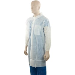 Bastion Polypropylene Labcoat Large, Pack of 100