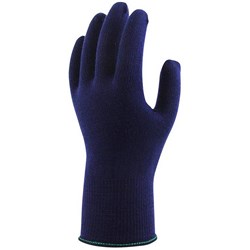 Lynn River UltraCold Acrylic Polyester Knit Safety Gloves Large Navy, Pack of 12 Pairs