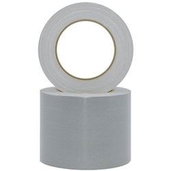 Pomona  S361 Cloth Tape 96mm x 30m Silver, Carton of 6