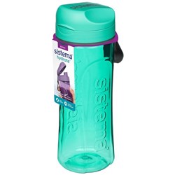 Sistema Drink Bottle 600ml Assorted Colours