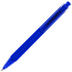 Warwick Blue Tri Barrel Ballpoint Pen 1.0mm Medium Tip