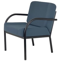 Parklane Visitor Chair With Arms New Ranger Fabric/Storm