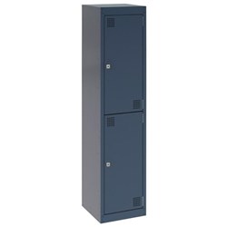 Europlan Locker 2 Tier 300mm Dusk Blue