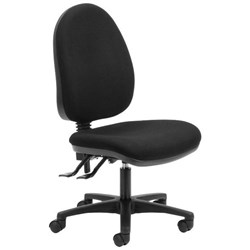 Logic Task Chair 3 Levers High Back Black