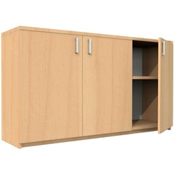Urban Credenza Hinged Doors 1500mm Tawa