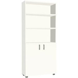 City Combo Cupboard 800x300x1800mm Snowdrift White