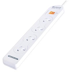 Sansai 4-Way Surge Powerboard 4 Socket With Master Switch