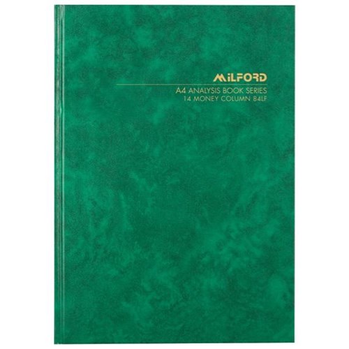 Milford A4 Series Analysis Book 14 Money Column 84 Leaf