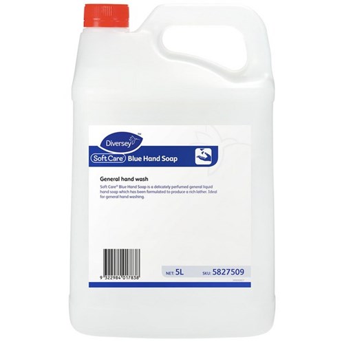Soft Care Blue Hand Wash 5L, Carton of 2