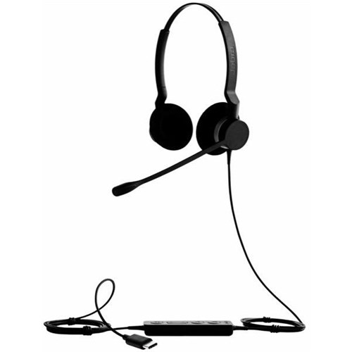 Jabra BIZ 2300 UC Duo USB-C Wired Headset