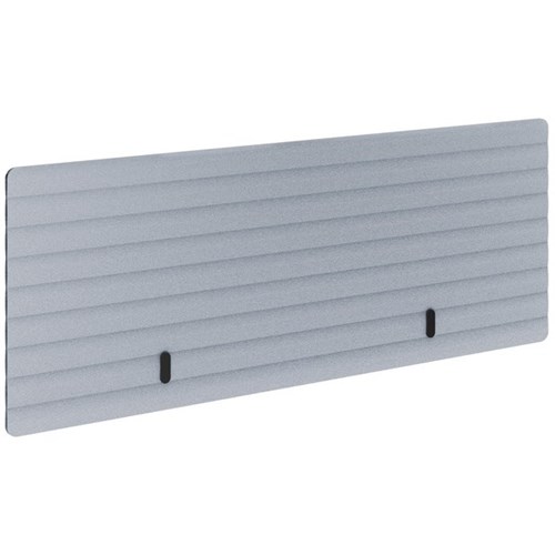 Boyd Acoustic Modesty Wave Desk Screen 1500mm Light Grey