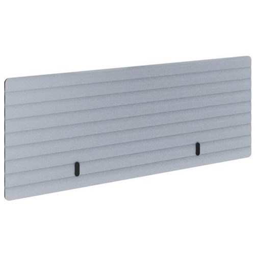 Boyd Acoustic Modesty Wave Desk Screen 1200mm Light Grey
