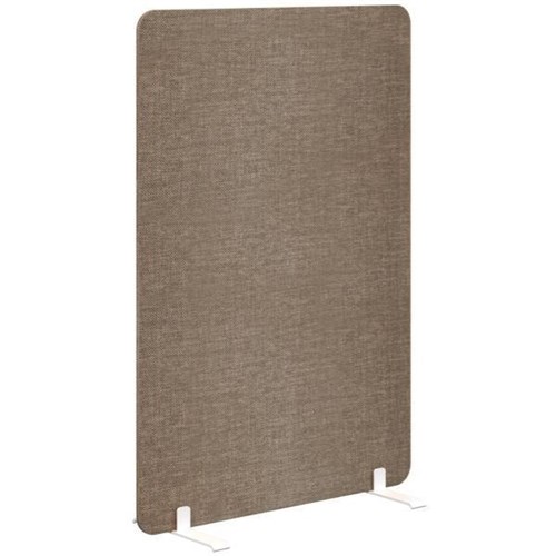 Fiord Freestanding Screen 1200x1200mm Keylargo Pumice/White