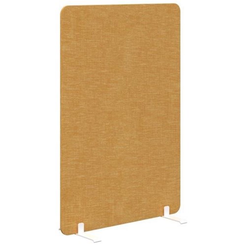 Fiord Freestanding Screen 900x1200mm Keylargo Marigold/White