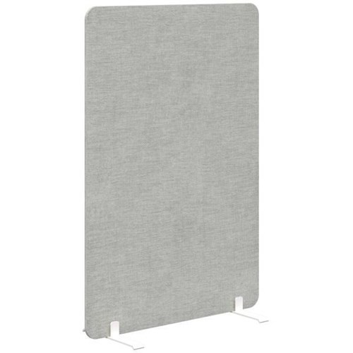 Fiord Freestanding Screen 1500x1200mm Keylargo Zinc/White
