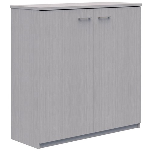 Mascot Lockable Cabinet 1200x1200mm Silver Strata