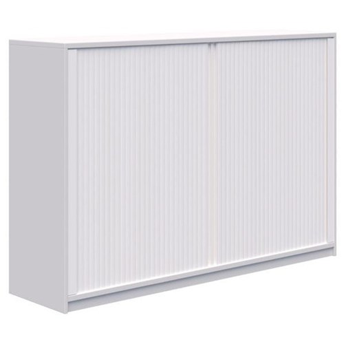 Mascot Tambour Lockable 1800mm Snow Velvet with White Doors