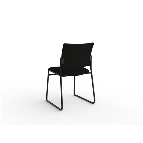 Knight Jump Visitor Chair Black