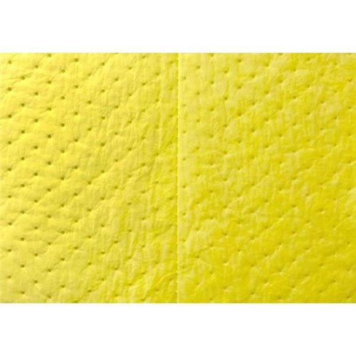 Controlco Spill Sorbent Aggressive Safety Pad Yellow, Pack of 10