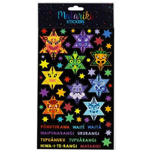 NZ Matariki Star Stickers