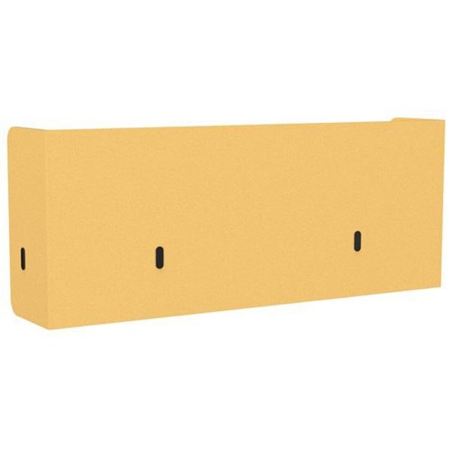 Boyd Acoustic Pod Desk Screen 1200mm Mustard