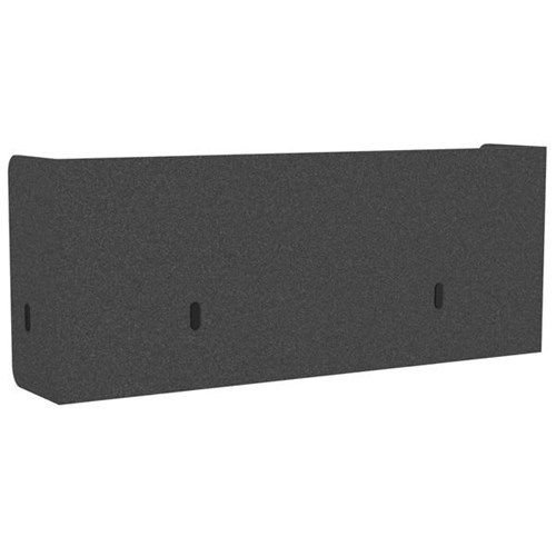 Boyd Acoustic Pod Desk Screen 1500mm Sesame Grey