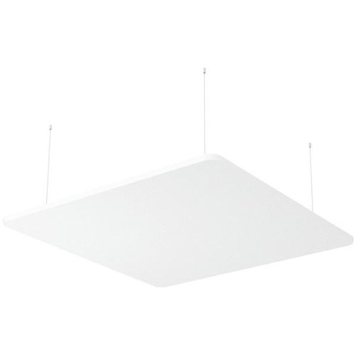 Boyd Visuals Floating Acoustic Ceiling Panel Square 1200x1200mm White