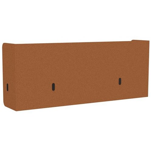Boyd Acoustic Pod Desk Screen 1800mm Rust