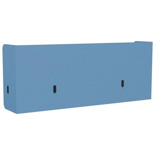 Boyd Acoustic Pod Desk Screen 1500mm Sky Blue