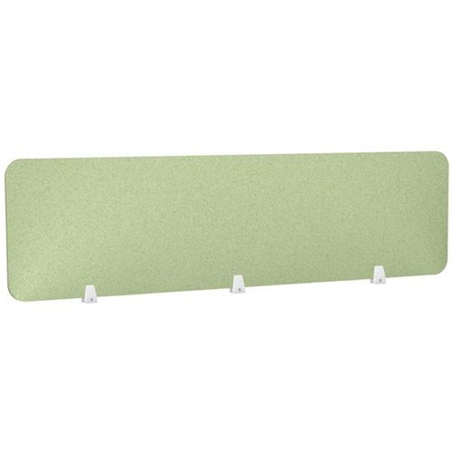 Boyd Acoustic Desk Screen 1800x400mm Leaf Green