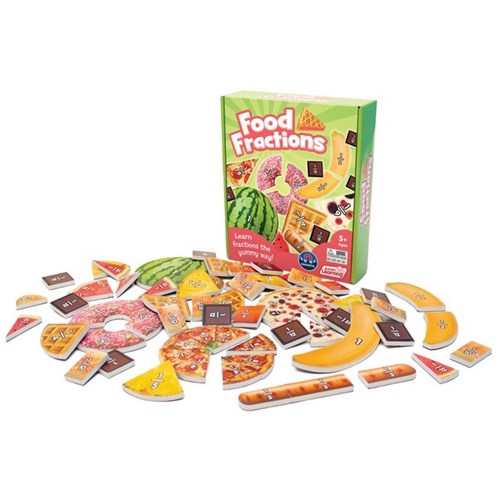 Junior Learning Food Fractions, Set of 129