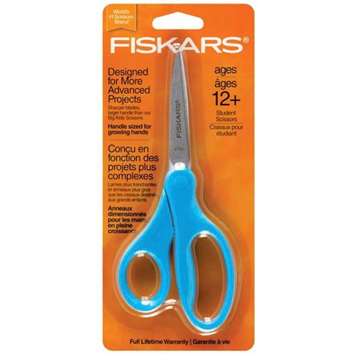 Fiskars Student Scissors 177mm Assorted Colours