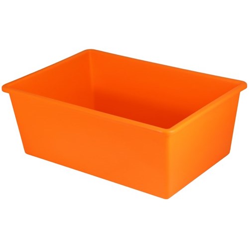 Taurus Tote Storage Tray Large 150mm Deep Orange
