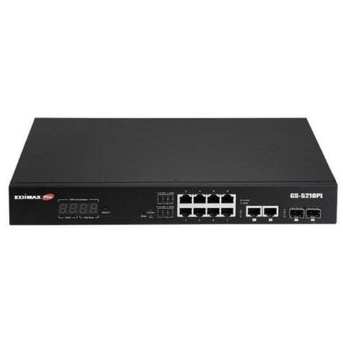 Edimax 12-Port Gigabit Long Range PoE+ Switch