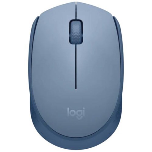 Logitech M171 Wireless Mouse Blue-Grey